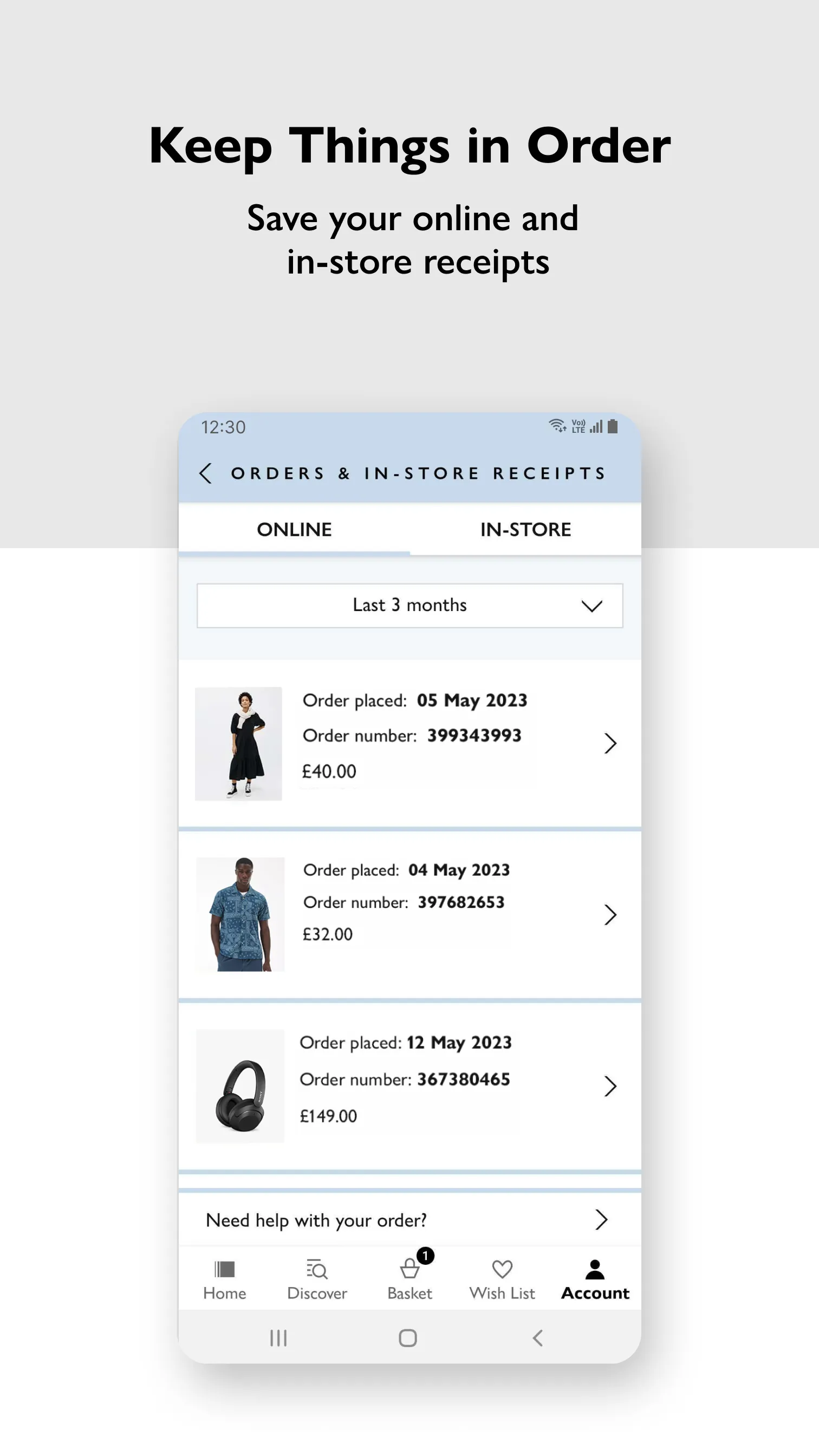 John Lewis & Partners | Indus Appstore | Screenshot