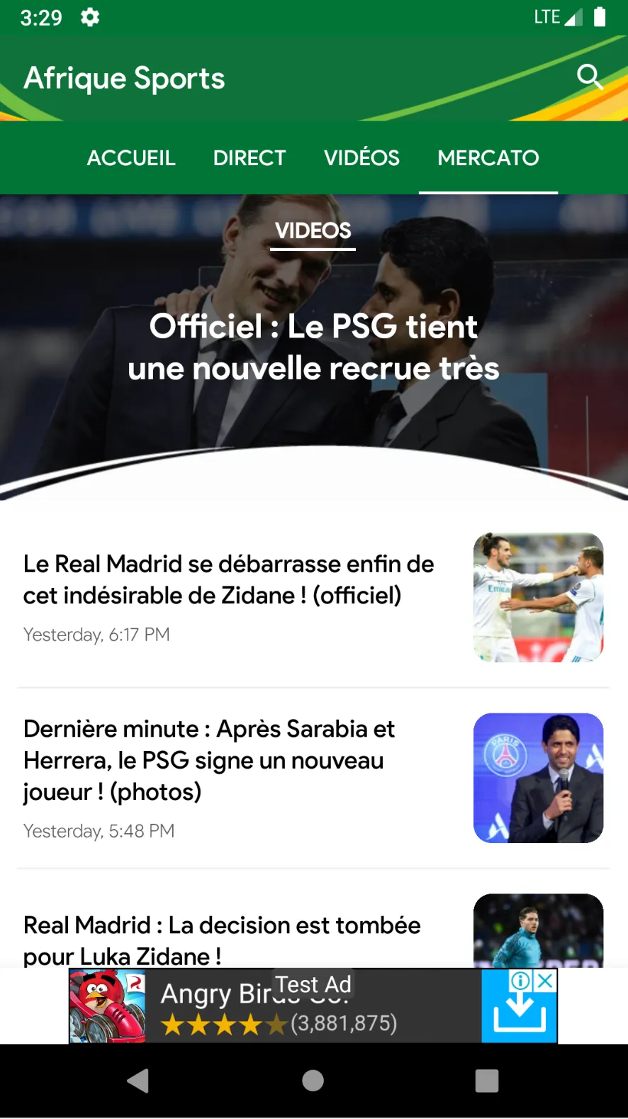 Africa Sports | Indus Appstore | Screenshot