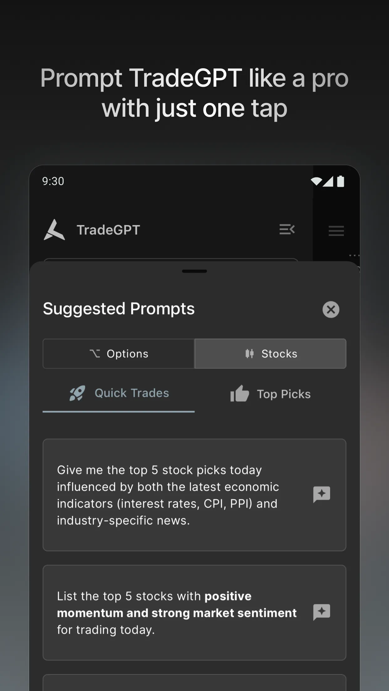 TradeGPT by TradeAlgo | Indus Appstore | Screenshot