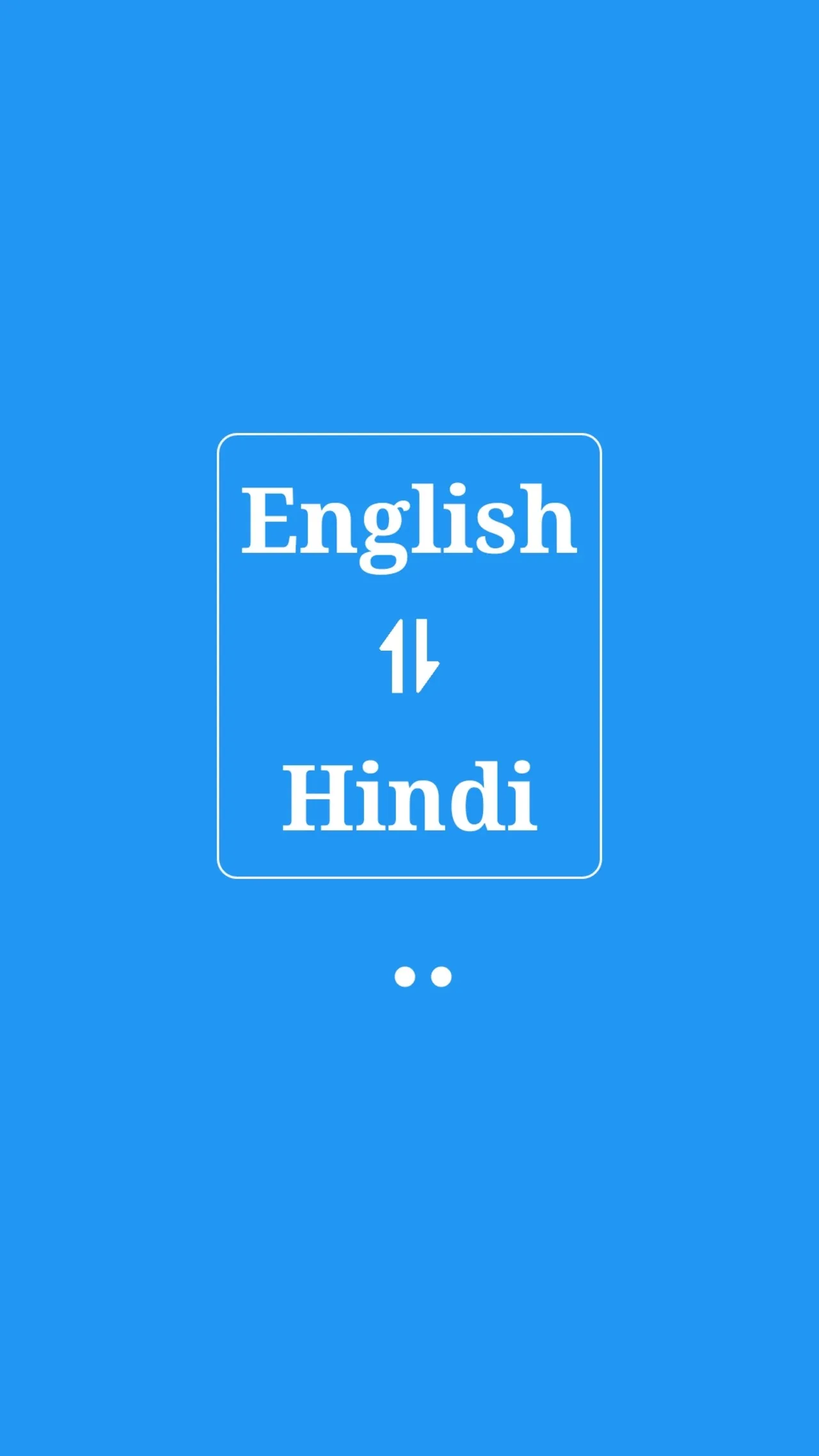 Hindi English Translator | Indus Appstore | Screenshot