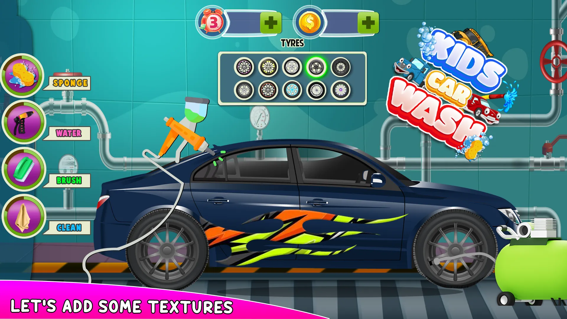 Kids Car Wash Game : Car Games | Indus Appstore | Screenshot