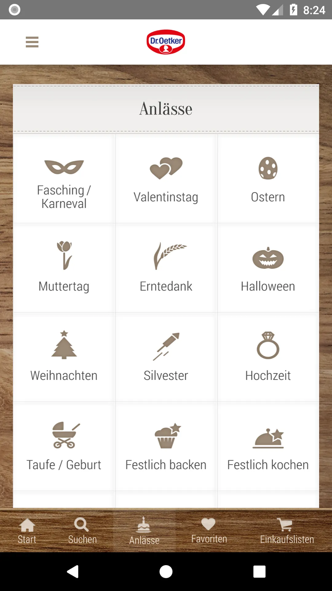 Dr. Oetker Rezeptideen | Indus Appstore | Screenshot