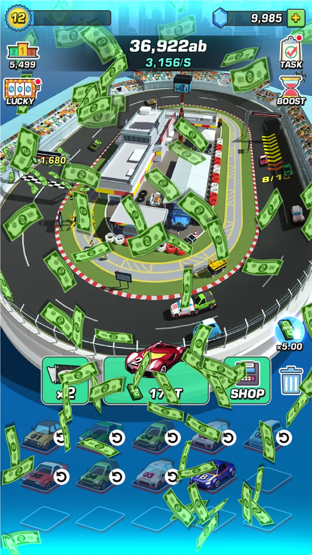 Idle Car Racing | Indus Appstore | Screenshot