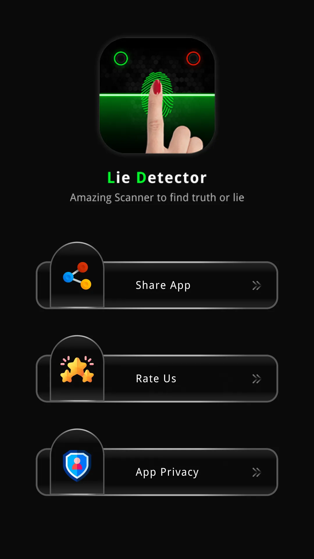 Lie Detector, Lie Test Scanner | Indus Appstore | Screenshot