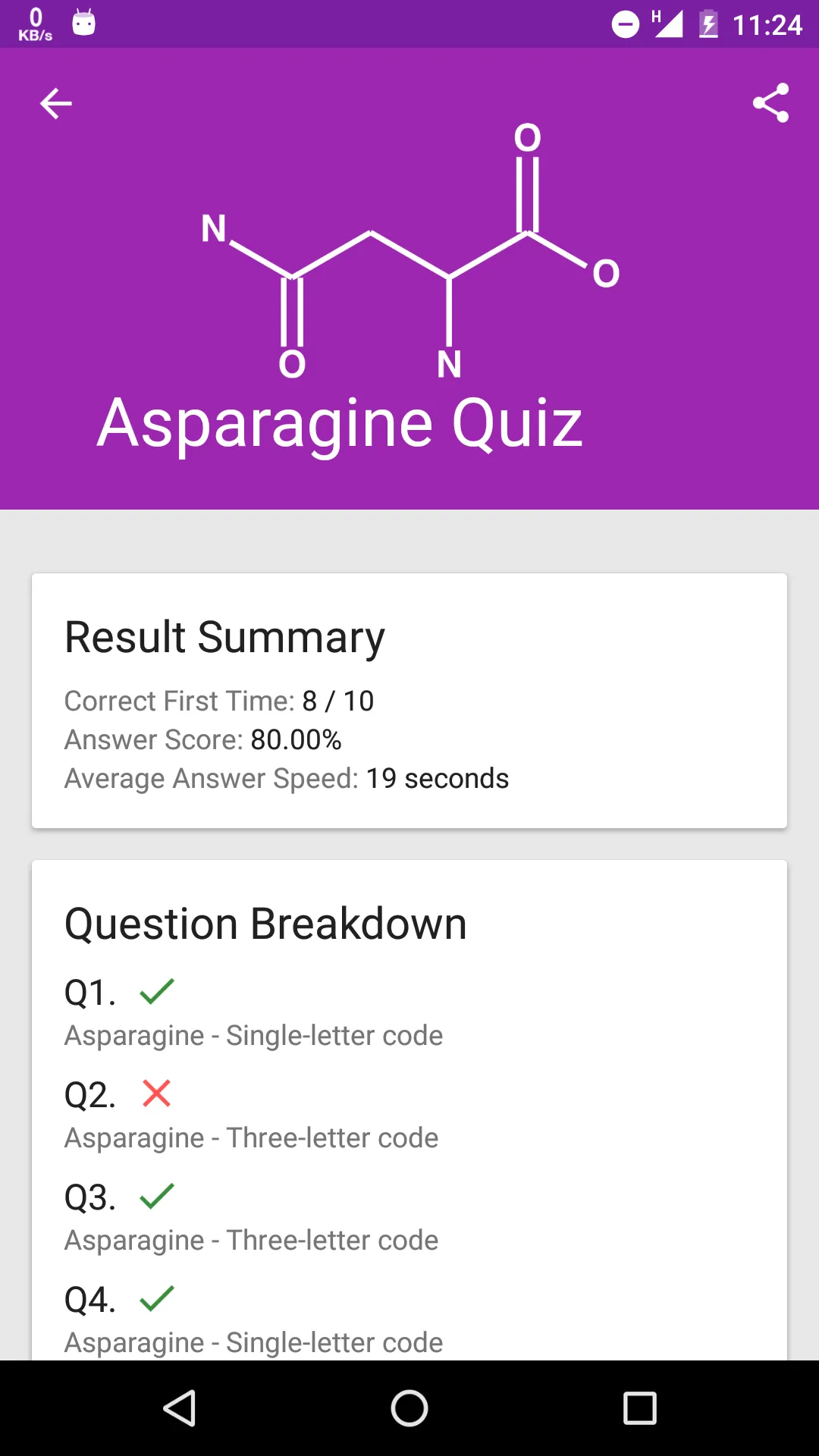 Amino Acid Chemistry Revision | Indus Appstore | Screenshot