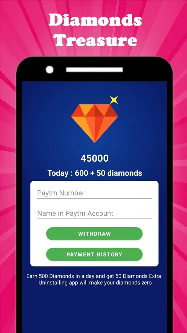 Diamond game - play and earn | Indus Appstore | Screenshot