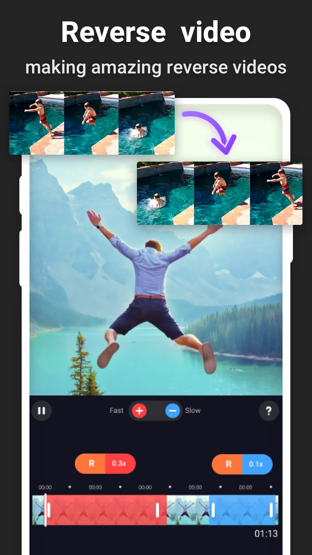 Slow motion - slow mo, fast mo | Indus Appstore | Screenshot