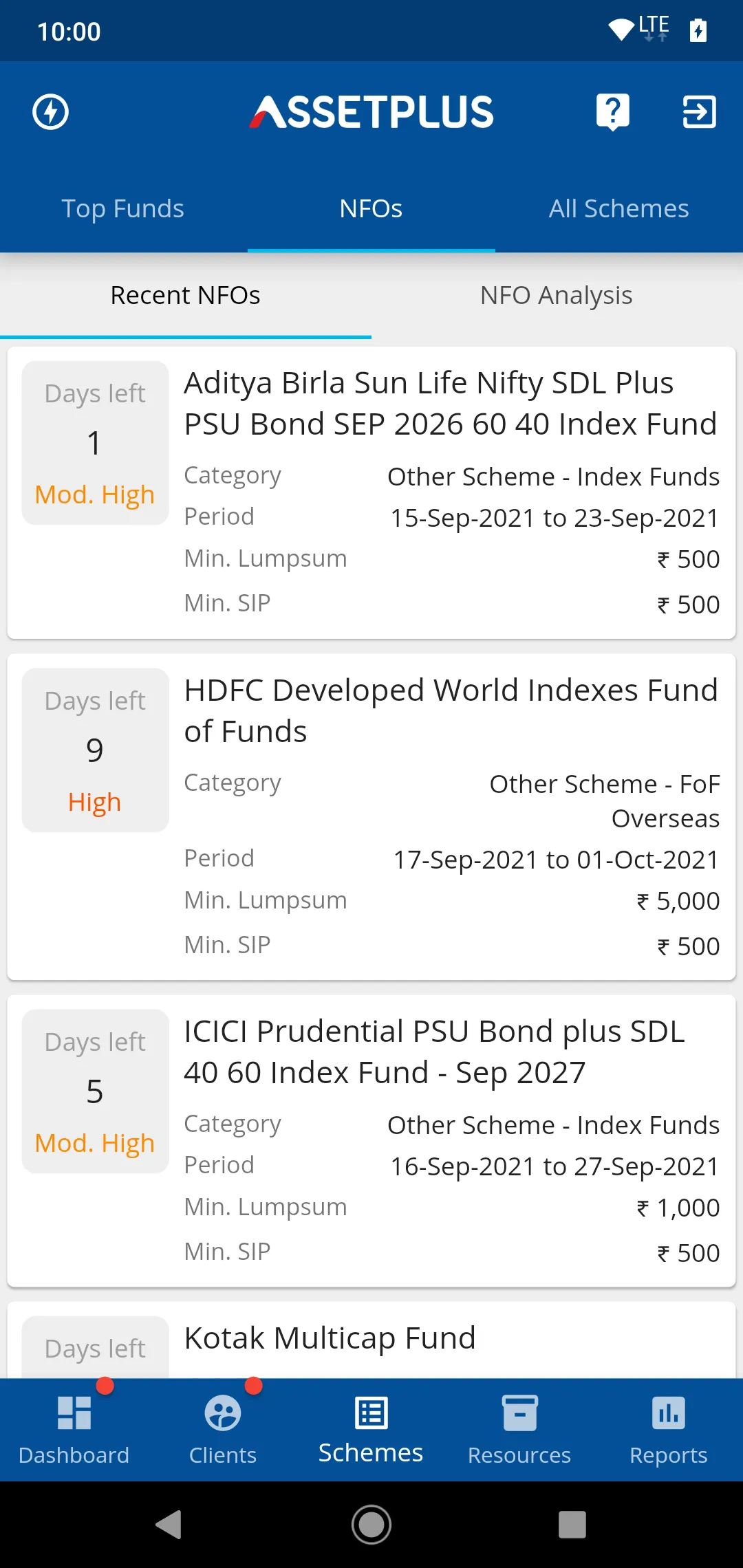 AssetPlus - MF Partner App | Indus Appstore | Screenshot