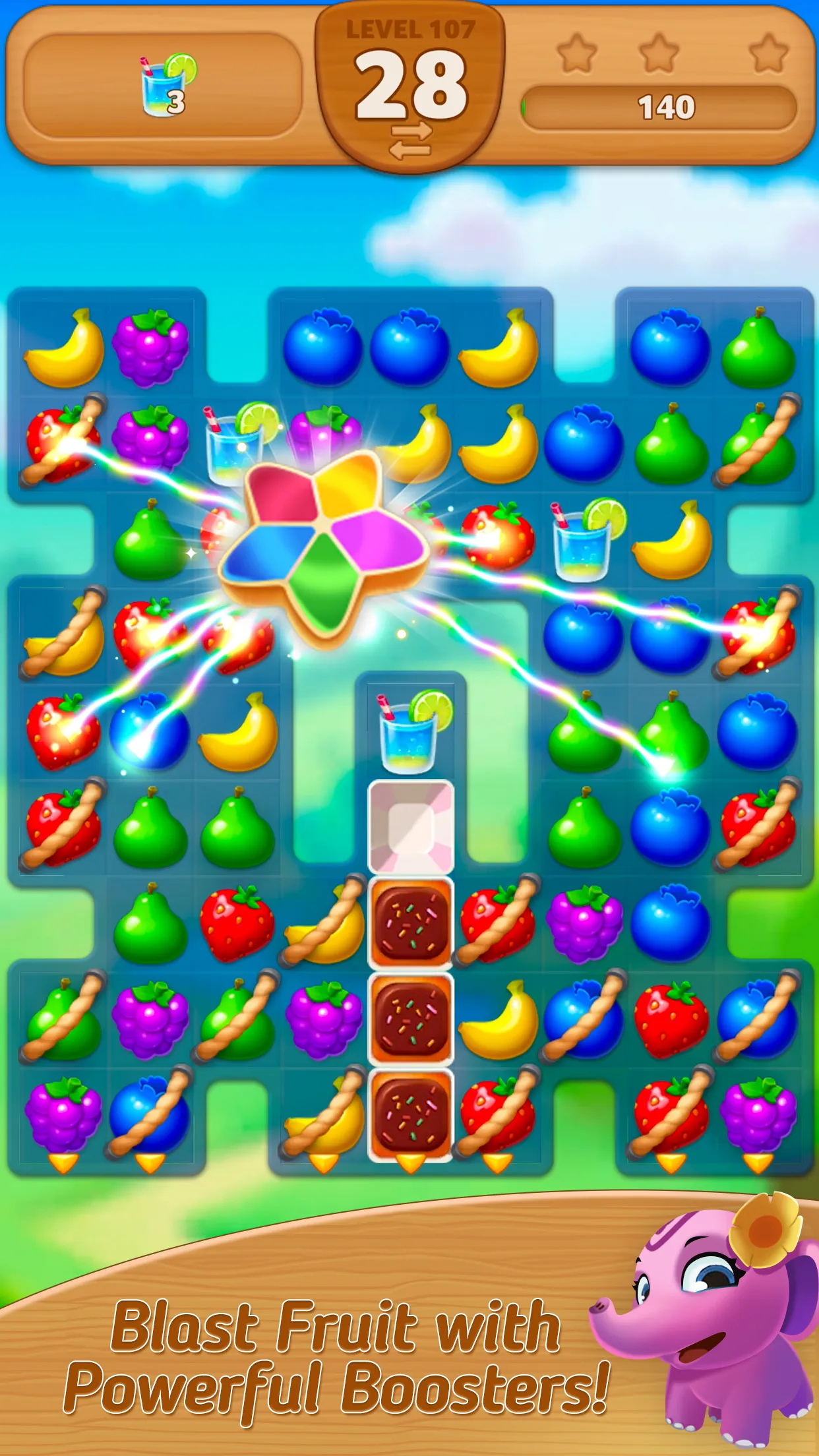 Fruits Mania : Elly’s travel | Indus Appstore | Screenshot