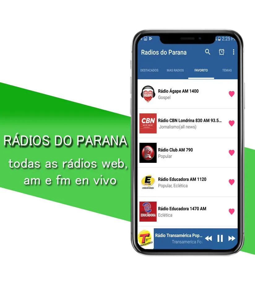 Radios do Parana | Indus Appstore | Screenshot