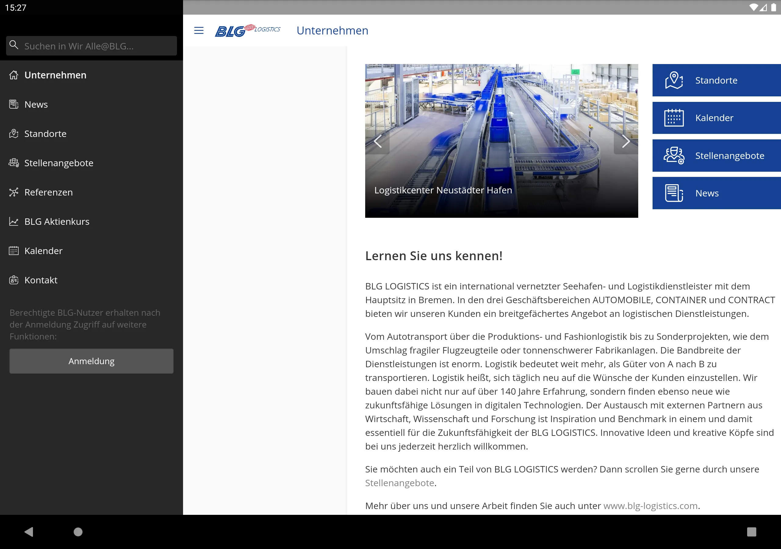 Wir Alle@BLG | Indus Appstore | Screenshot