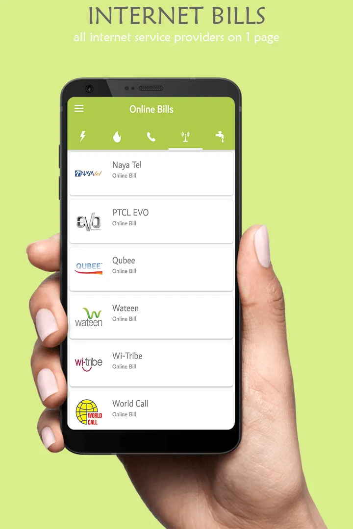 Online Bills | Indus Appstore | Screenshot