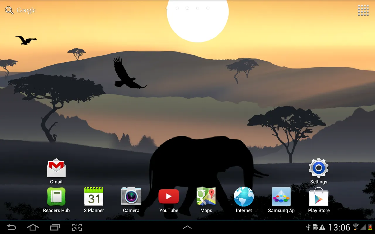 African Sunset Live Wallpaper | Indus Appstore | Screenshot