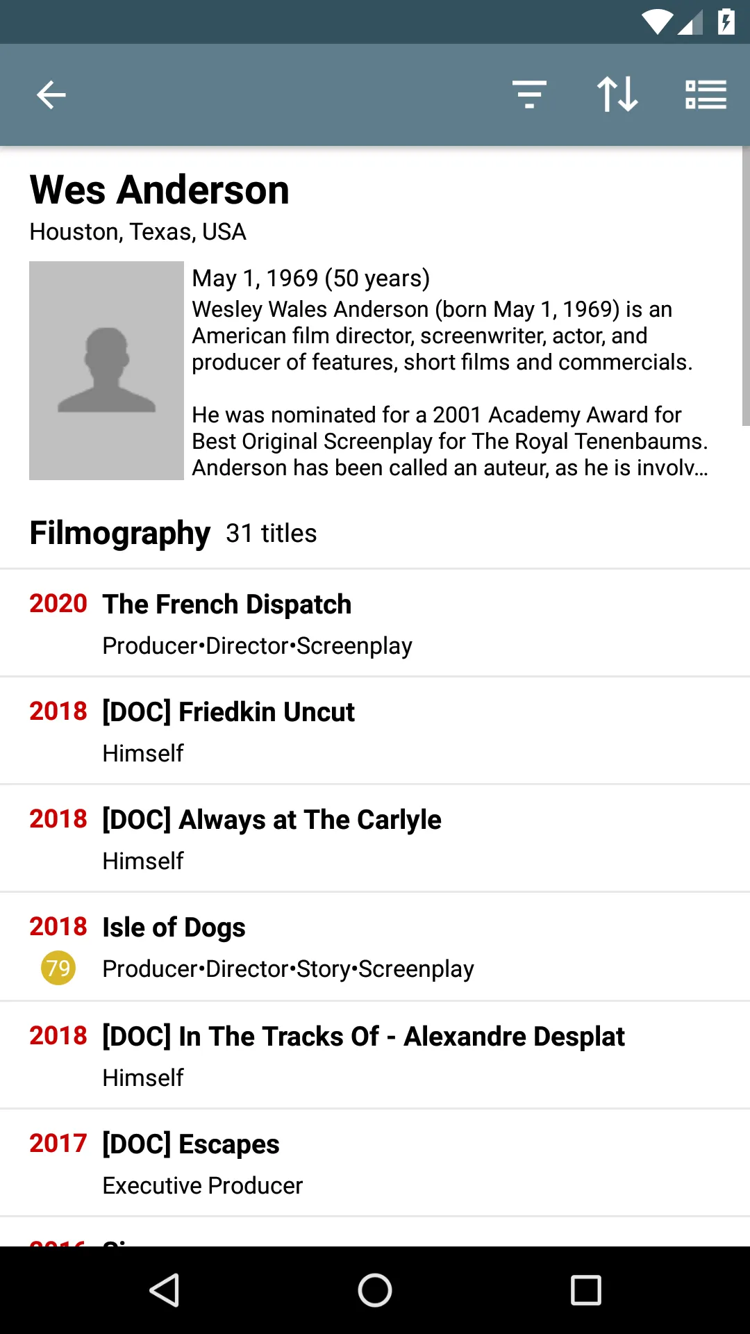 Filmography | Indus Appstore | Screenshot