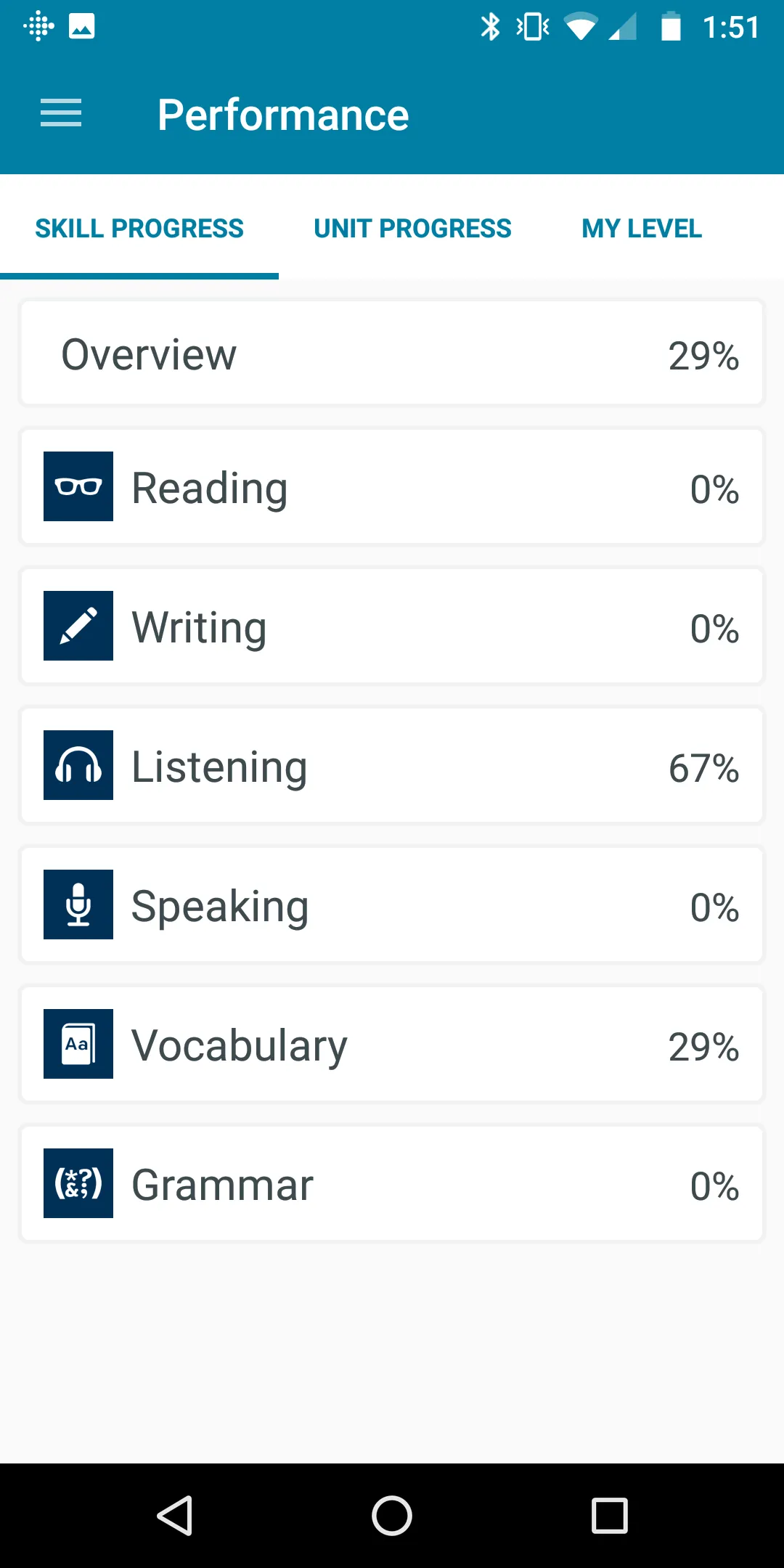 Pearson Online English - ME&TR | Indus Appstore | Screenshot