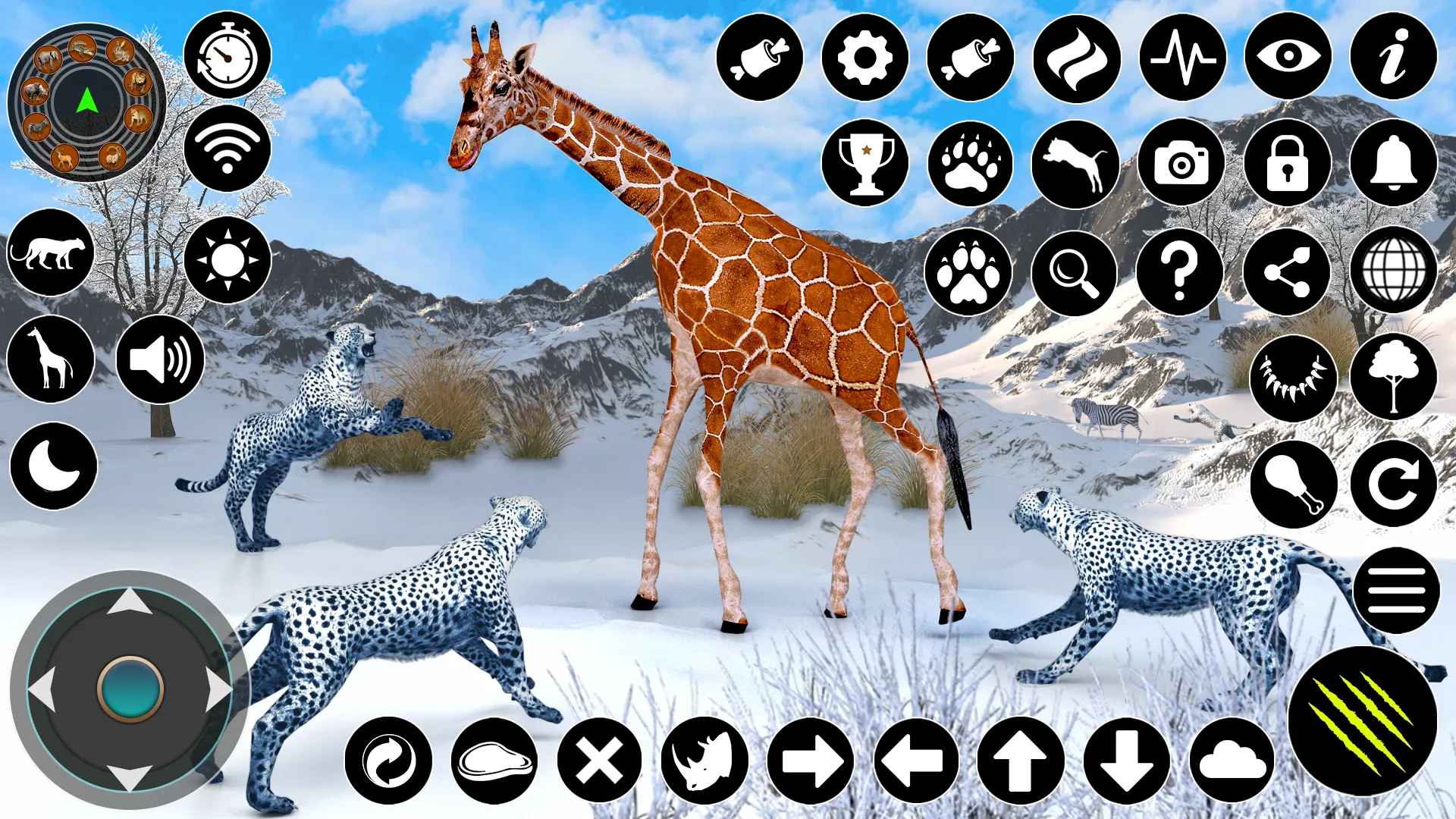 Wild Snow Leopard Simulator | Indus Appstore | Screenshot