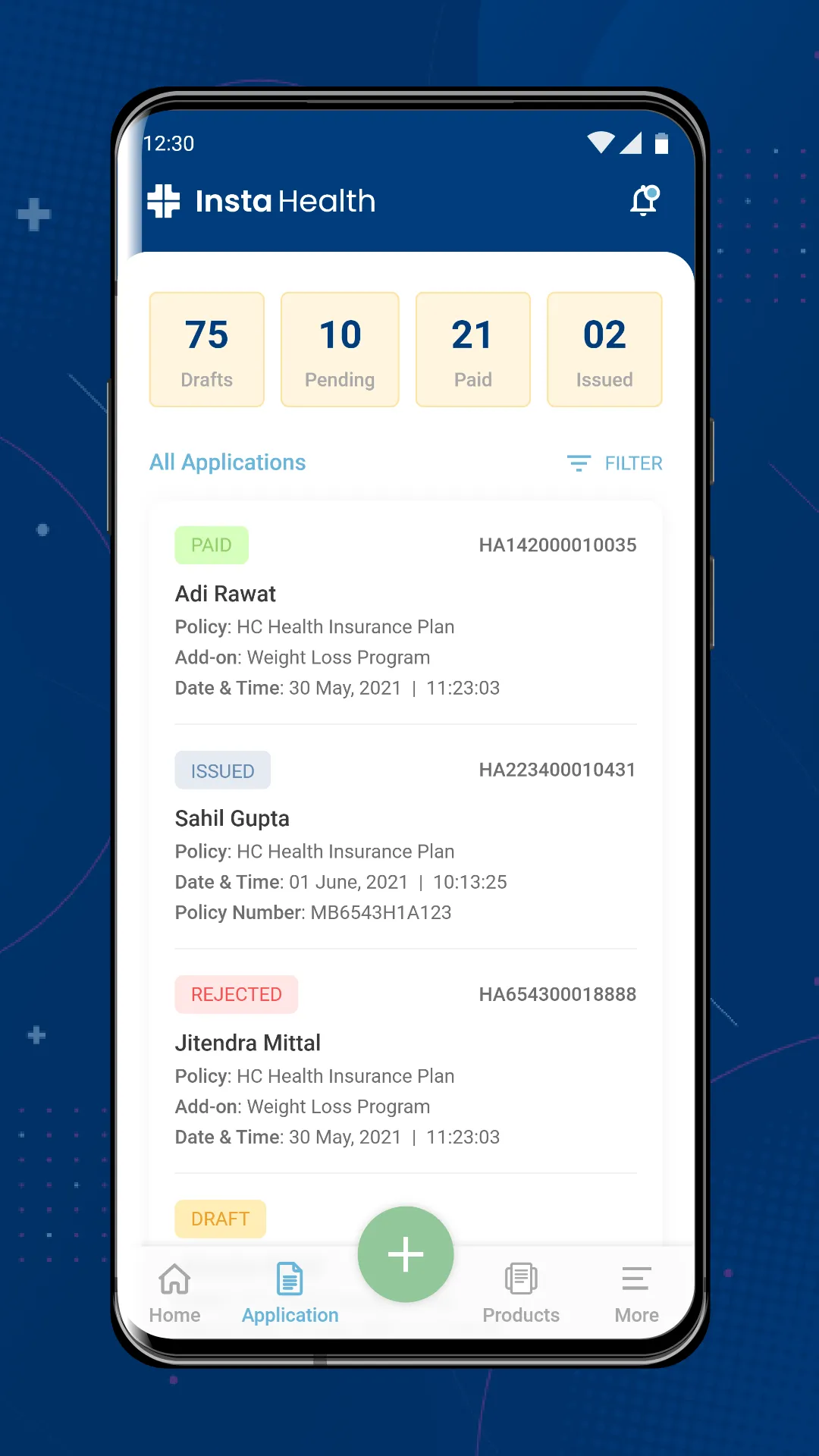 HealthAssure Insta Agency | Indus Appstore | Screenshot