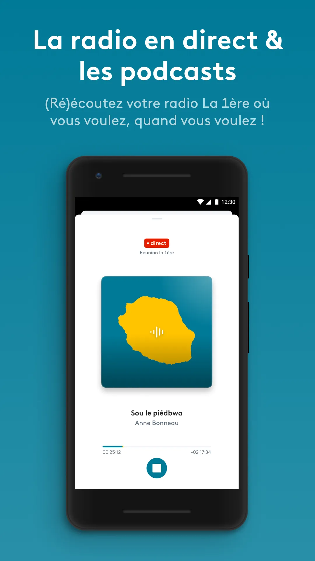 La 1ère : info, TV et radio | Indus Appstore | Screenshot