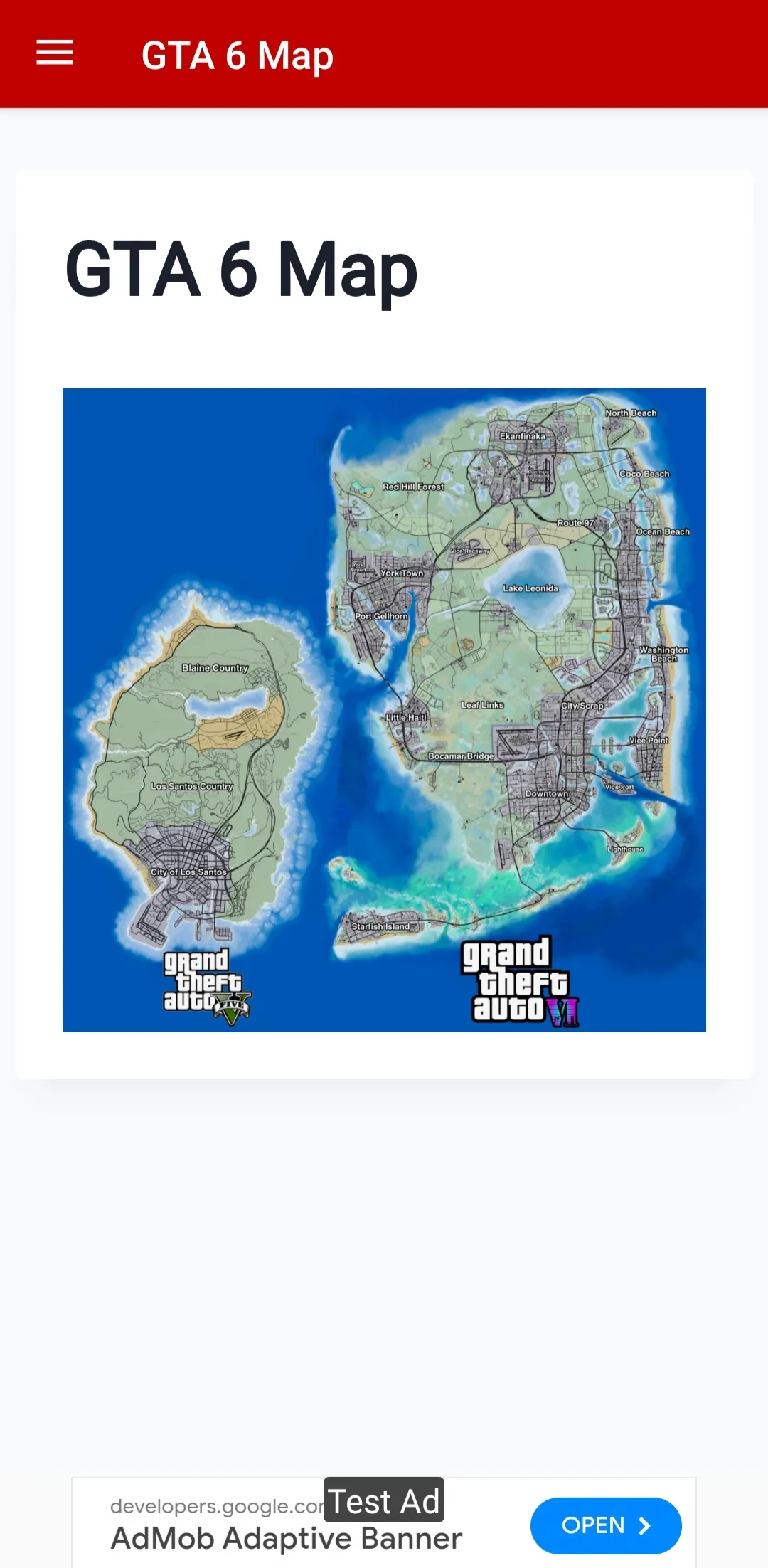 GTAV 6 Map & Cheats | Indus Appstore | Screenshot