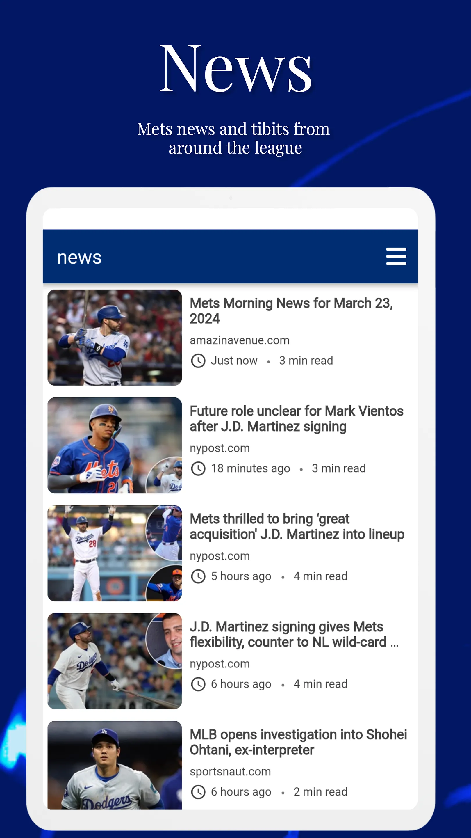 New York Baseball - Mets | Indus Appstore | Screenshot