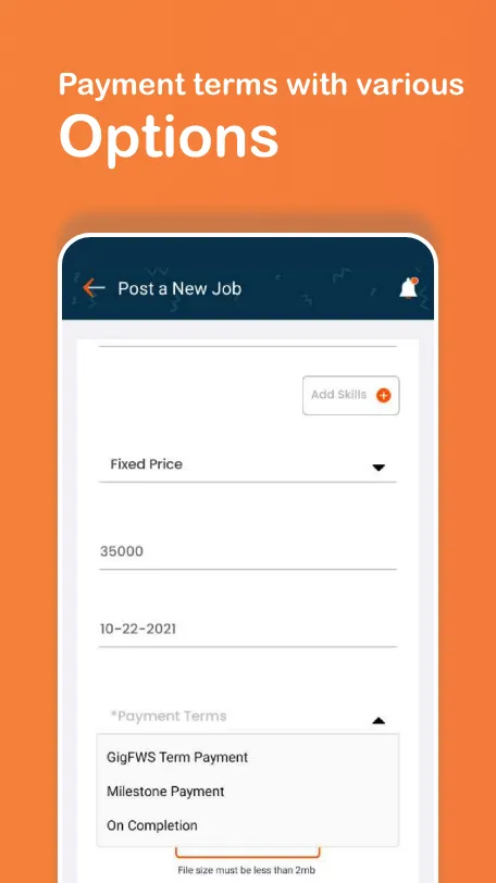 GigFWS: Post & Apply gig jobs | Indus Appstore | Screenshot