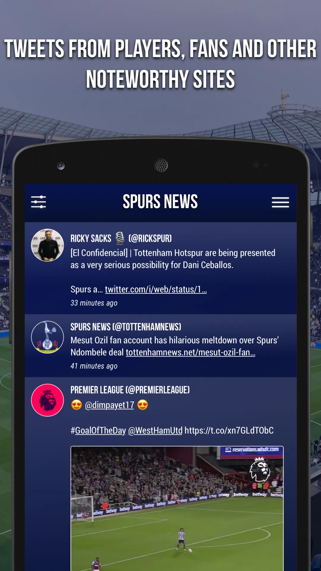 Spurs News - Fan App | Indus Appstore | Screenshot