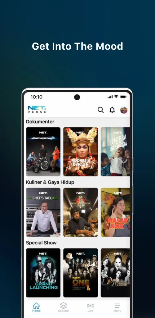 NETVERSE | Indus Appstore | Screenshot