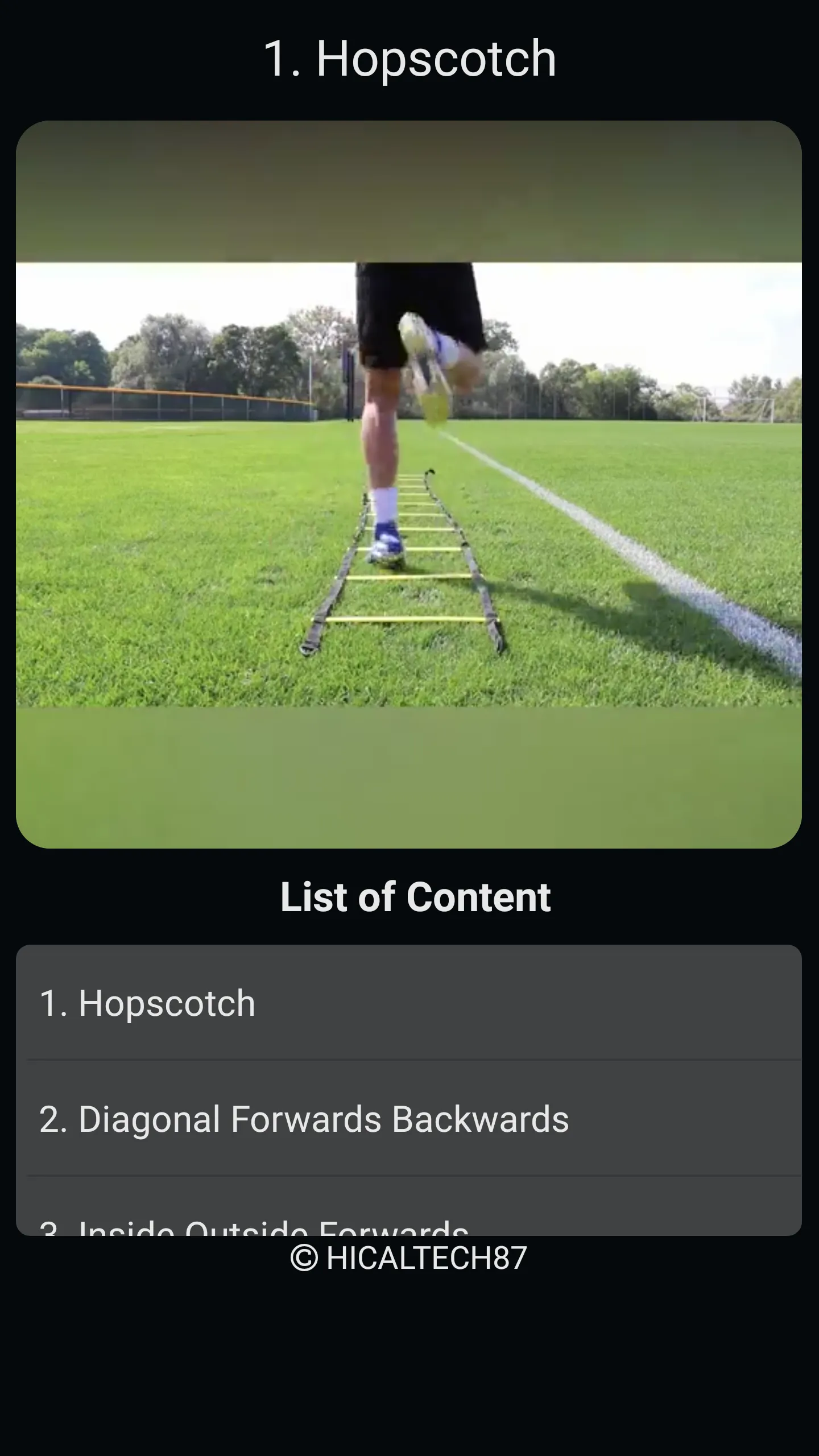 Fast Footwork Ladder Drills | Indus Appstore | Screenshot