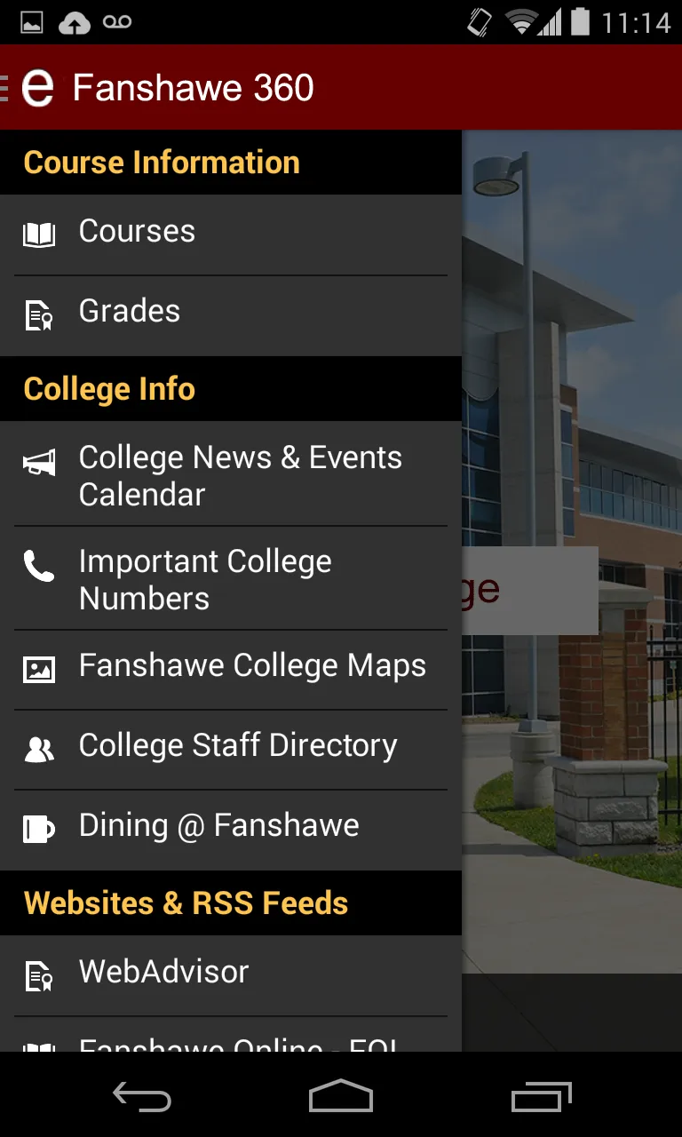 Fanshawe 360 | Indus Appstore | Screenshot