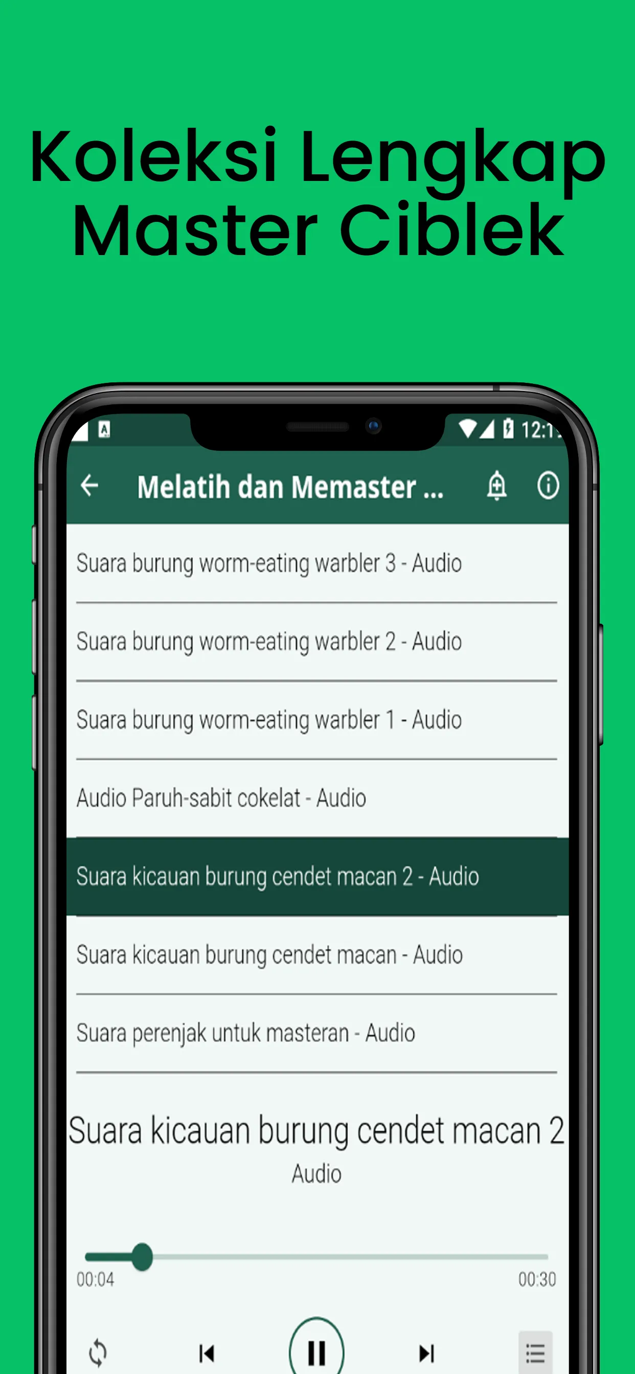 Masteran Ciblek Gacor Ngebren | Indus Appstore | Screenshot