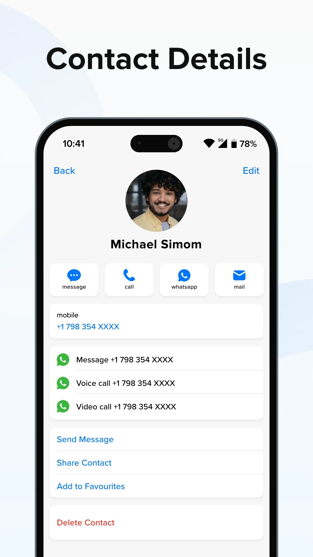 Contacts: Phone Calls & Dialer | Indus Appstore | Screenshot