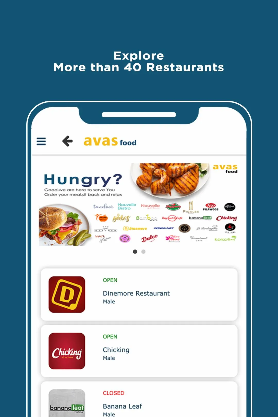 AVAS Food | Indus Appstore | Screenshot