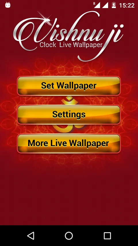 Vishnu Ji Clock Live Wallpaper | Indus Appstore | Screenshot