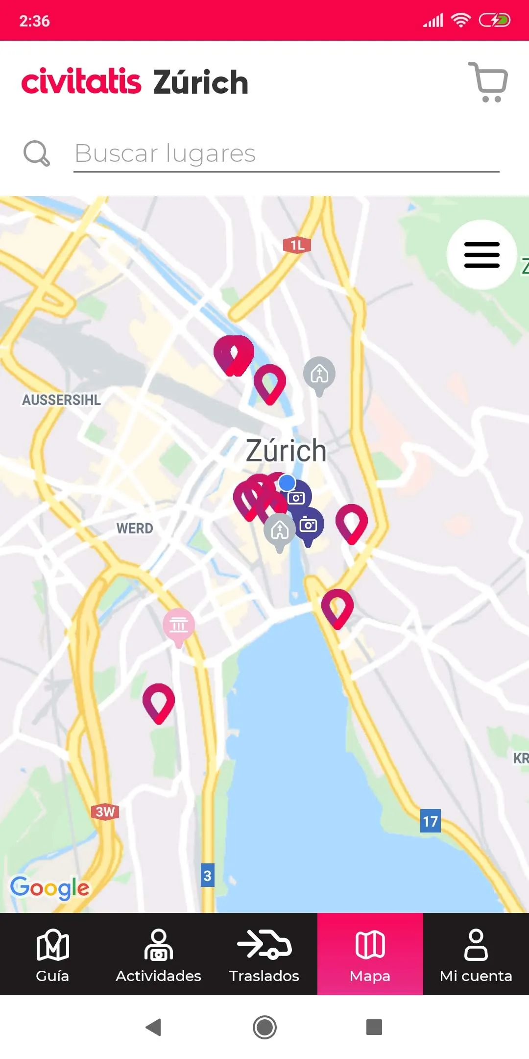 Guía de Zúrich por Civitatis | Indus Appstore | Screenshot