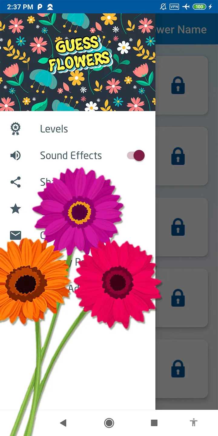 Guess the flower | Indus Appstore | Screenshot