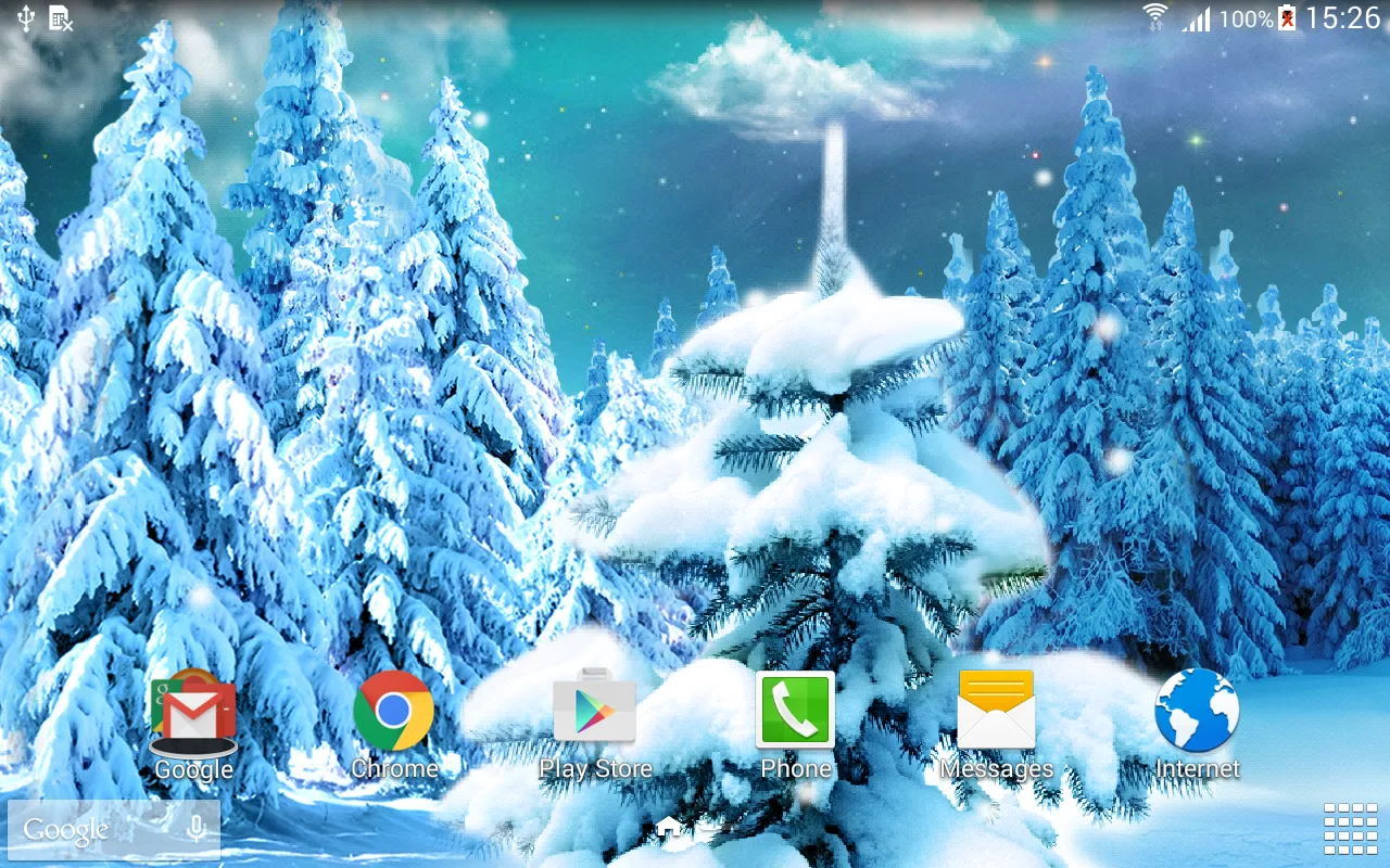 Winter Forest Live Wallpaper | Indus Appstore | Screenshot