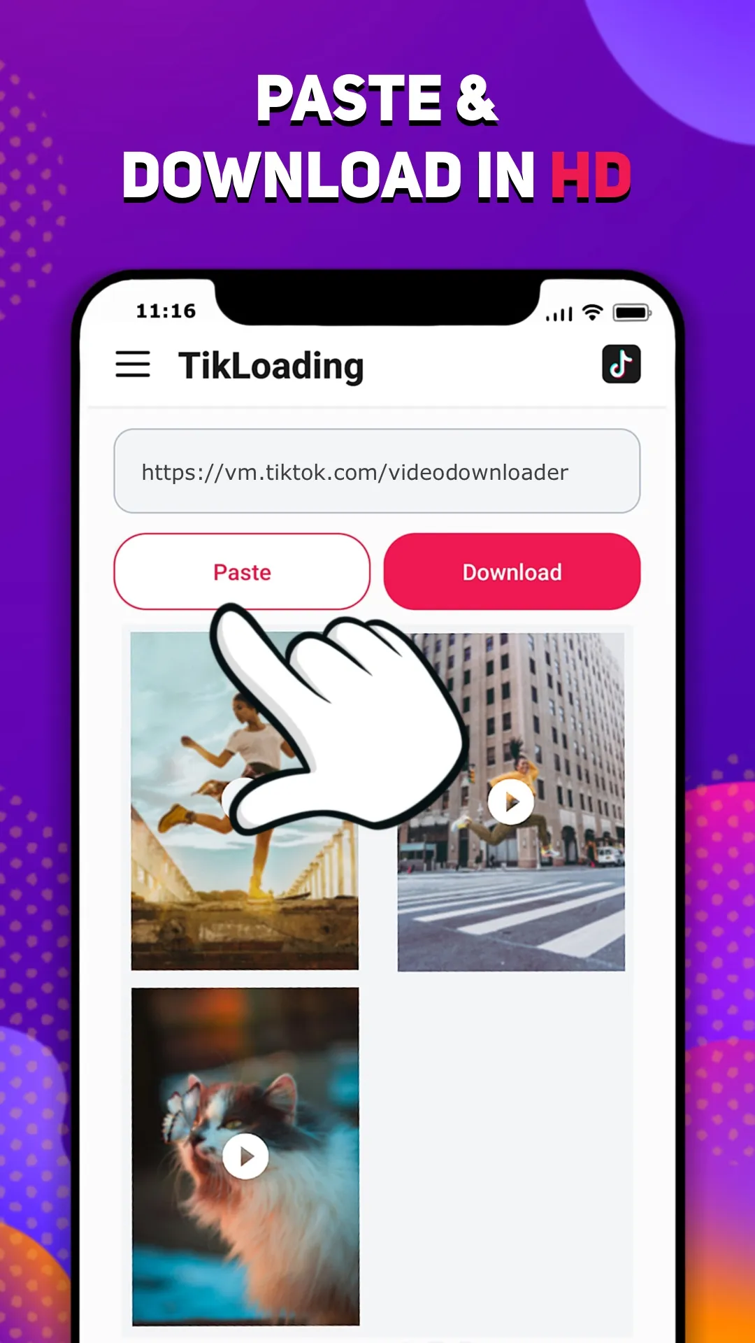 Video Downloader for TikTok | Indus Appstore | Screenshot