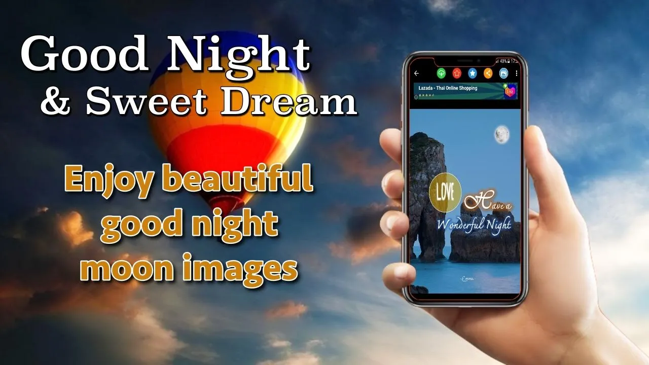 Good Night Sweet Dreams Wishes | Indus Appstore | Screenshot