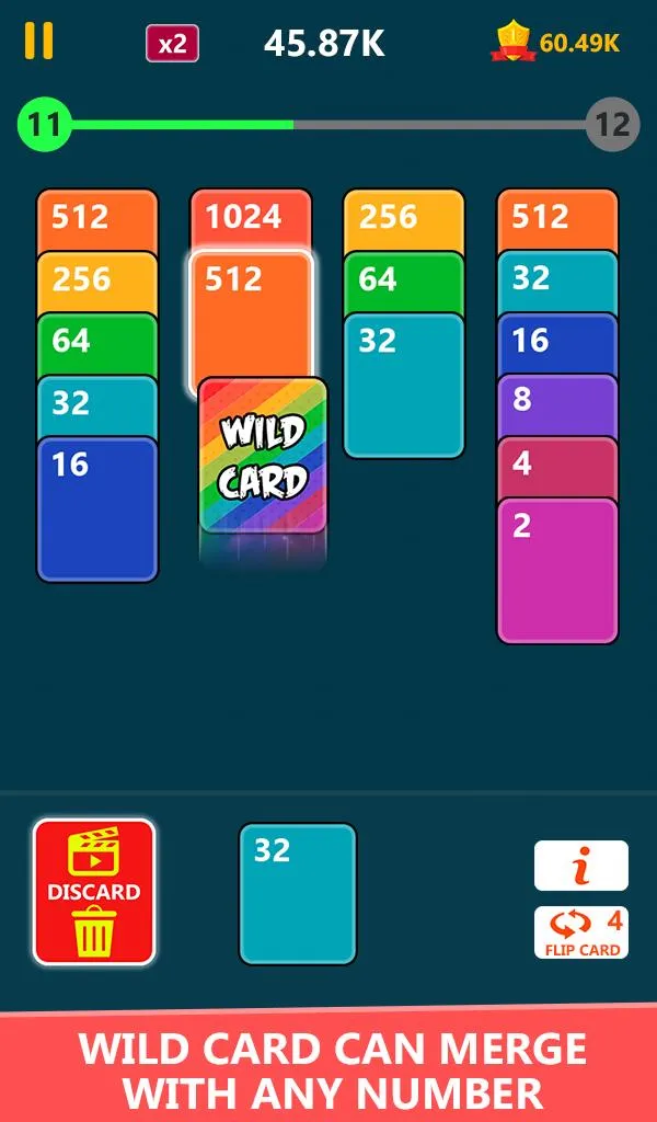 2048 Card Game - 2048 Zen Card | Indus Appstore | Screenshot