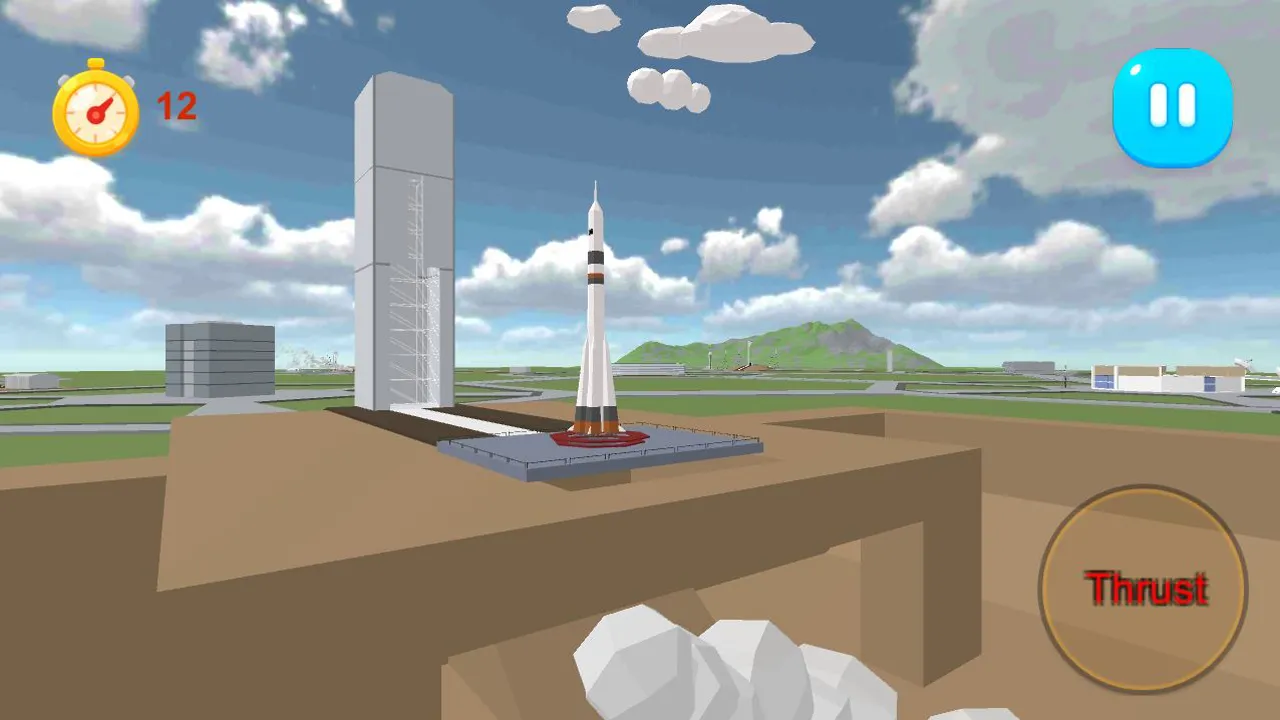 Space Rocket Manual Launcher | Indus Appstore | Screenshot