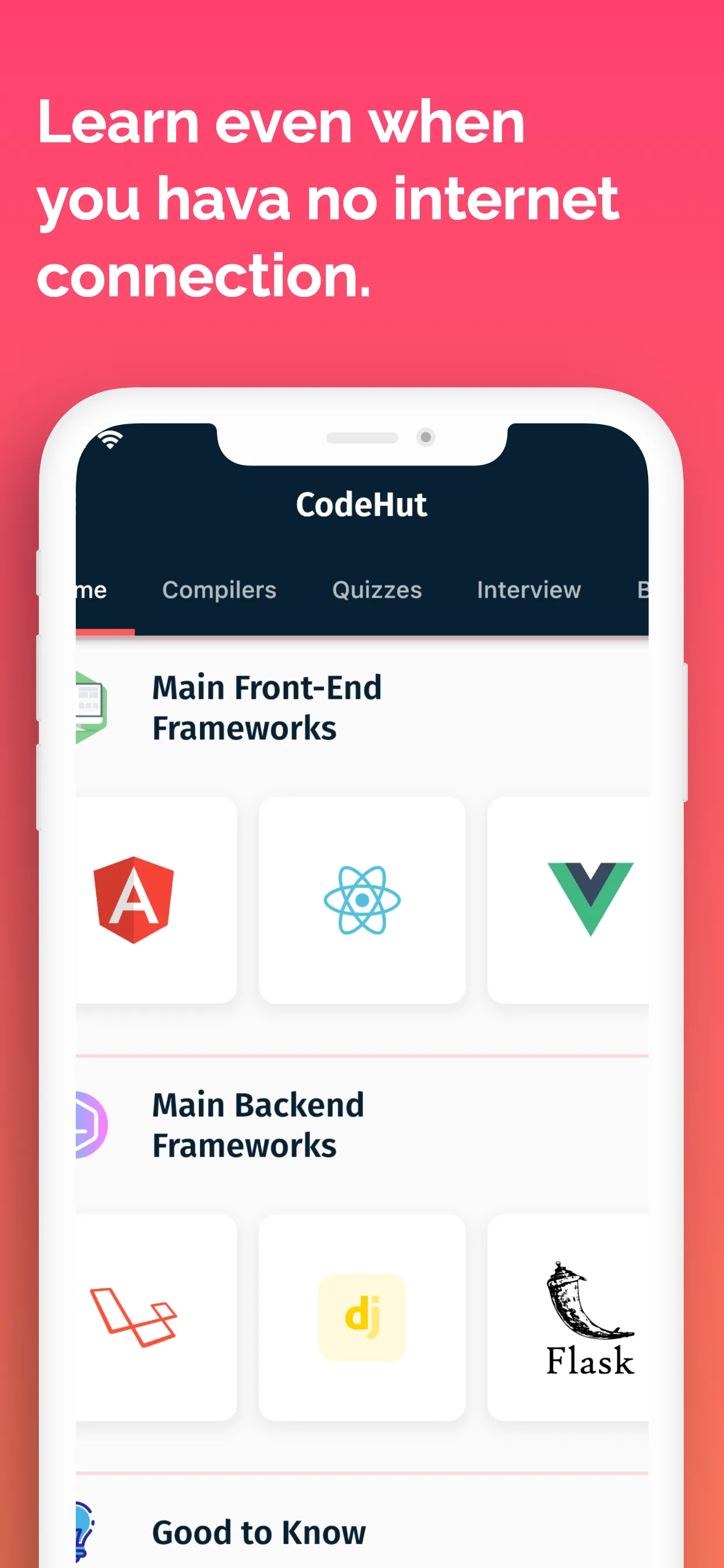 Learn Coding Offline - CodeHut | Indus Appstore | Screenshot