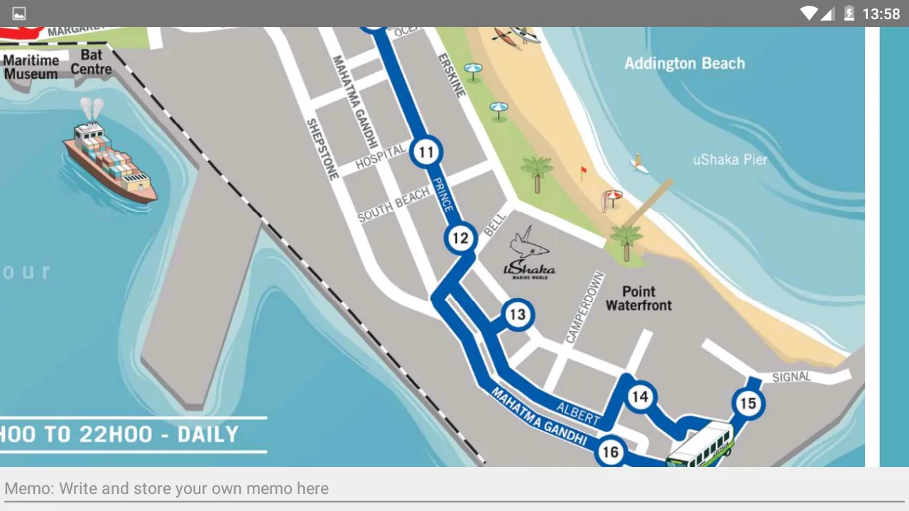 DURBAN BUS ROUTES MAP | Indus Appstore | Screenshot