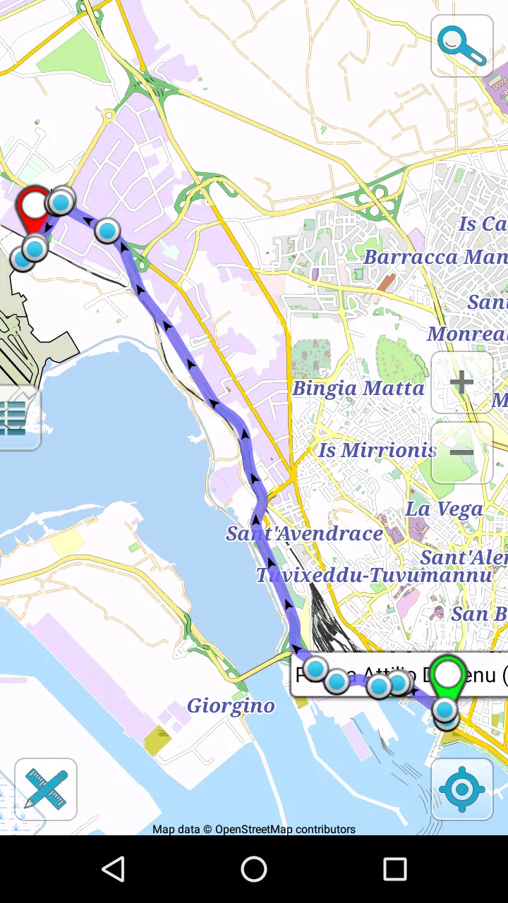 Map of Sardinia offline | Indus Appstore | Screenshot