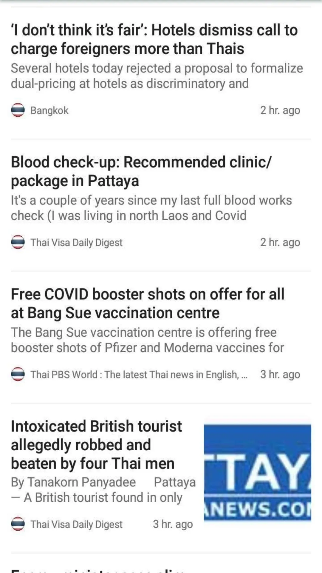 Thailand News in English | Indus Appstore | Screenshot