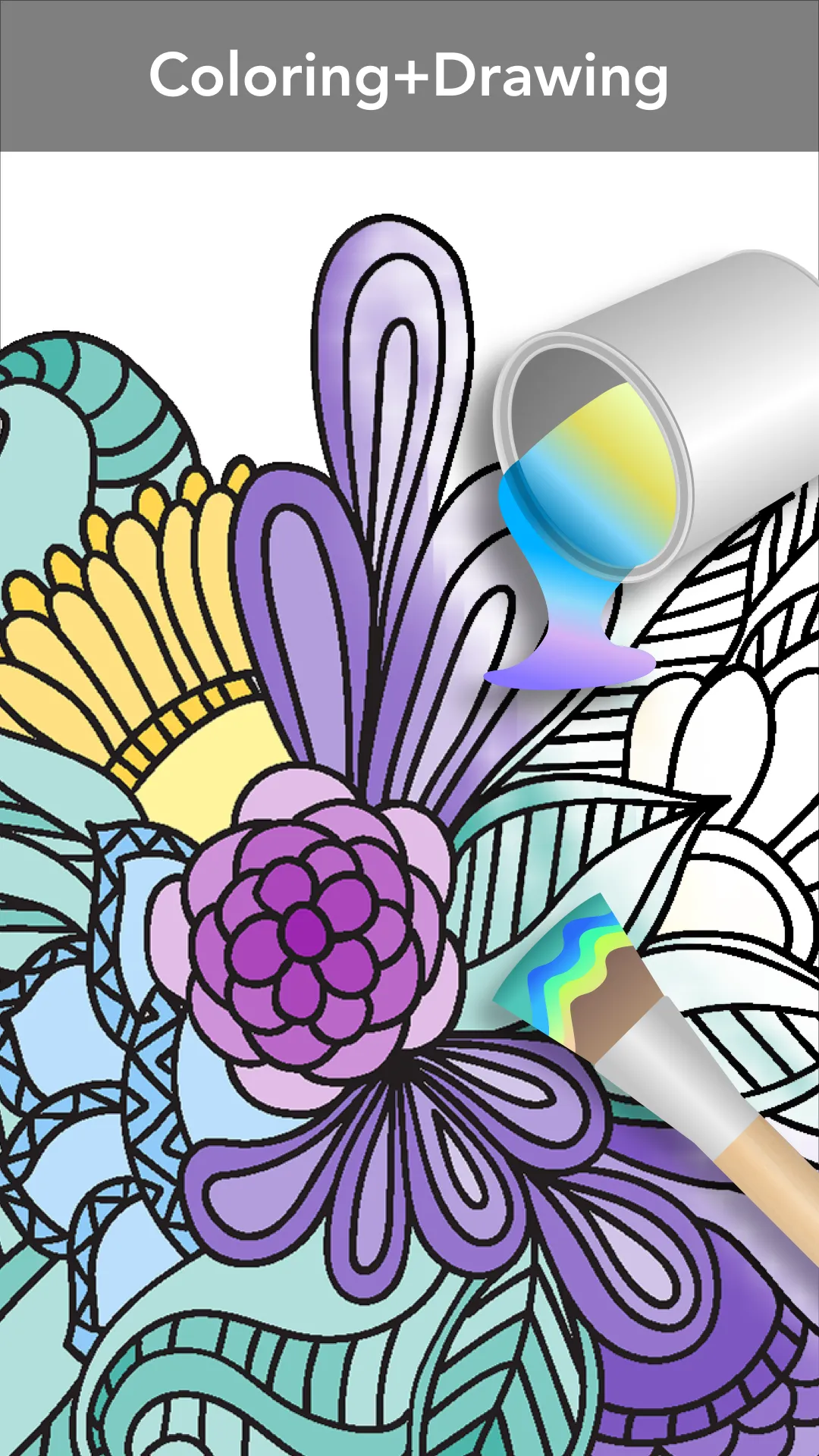 Mandala Coloring Book | Indus Appstore | Screenshot