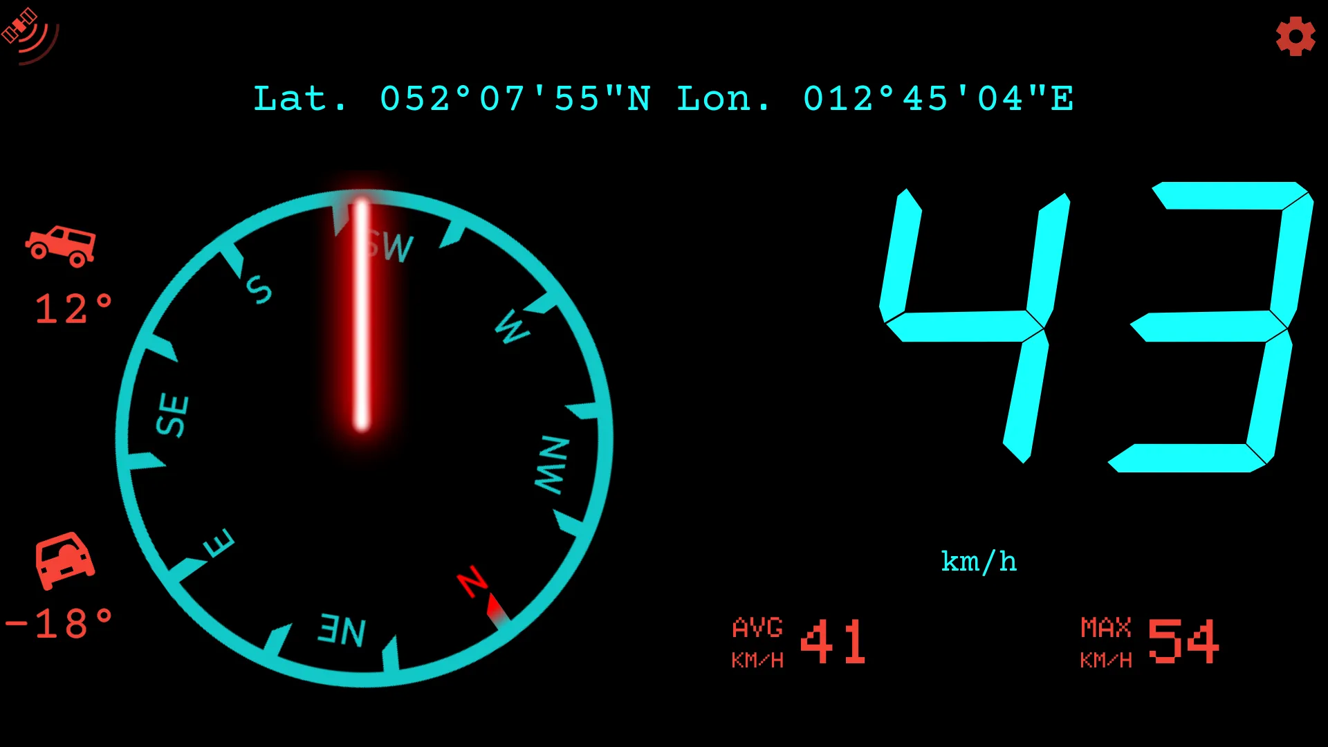 GPS Speedometer Premium | Indus Appstore | Screenshot