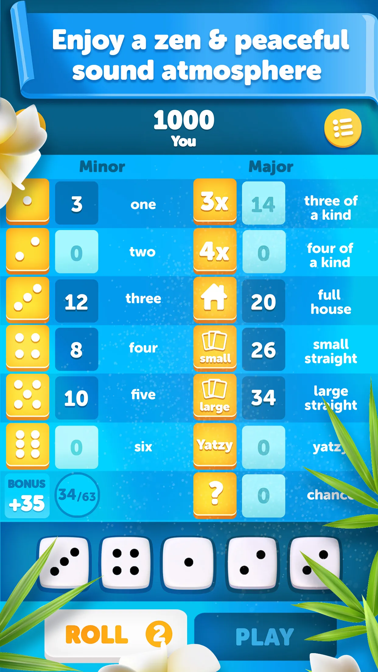 Yatzy Classic | Indus Appstore | Screenshot