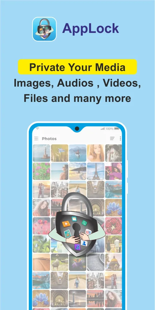 AppLock - Hide photos videos | Indus Appstore | Screenshot