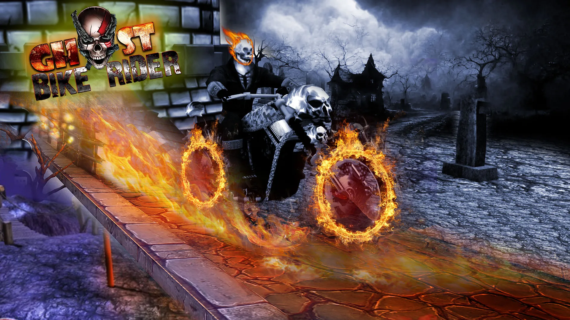 Ghost Bike Stunt Master 3D | Indus Appstore | Screenshot
