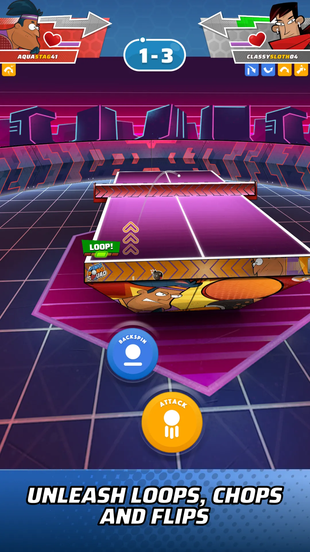 Ping Pong Squad | Indus Appstore | Screenshot